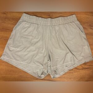 Athletic Works Beige Women's Athletic Shorts